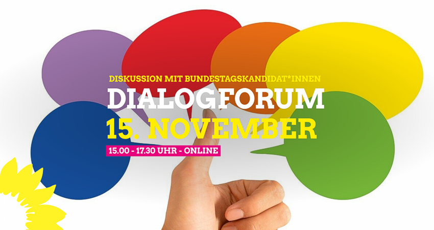 Dialogforum am 15. November 2020