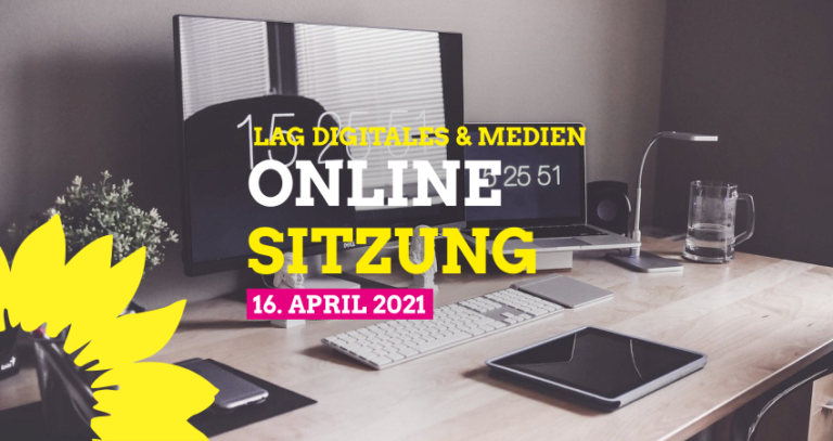EINLADUNG – Online-Sitzung der LAG DigiMe – 16. April 2021